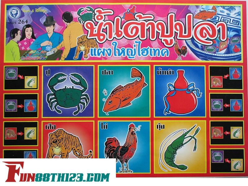 กฎน้ำเต้าปูปลา Fun88 ที่ต้องรู้ก่อนเล่นให้คุณทำเงินกับเกมนี้ได้ง่ายดาย กฎน้ำเต้าปูปลา Fun88