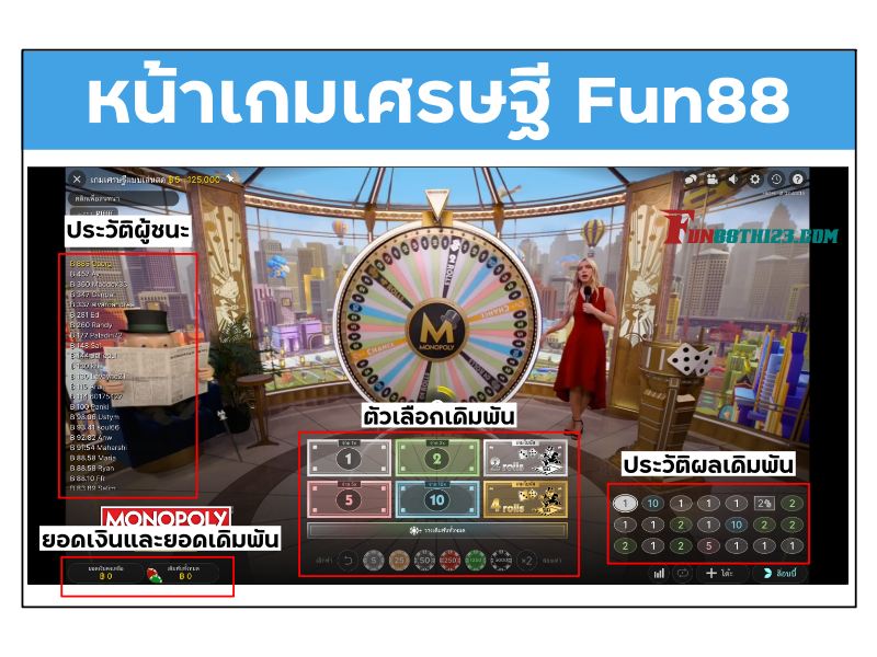 วิธีการเล่นเกมศรษฐี Fun88 และการใช้งานที่คุ้มค่าทุกการเดิมพัน วิธีการเล่นเกมเศรษฐี Fun88