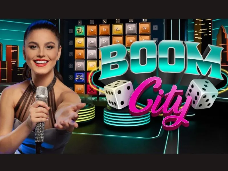 เกมโชว์ Boom City Fun88ลุ้นลูกเต๋ารับแจ็คพอต Boom City Fun88