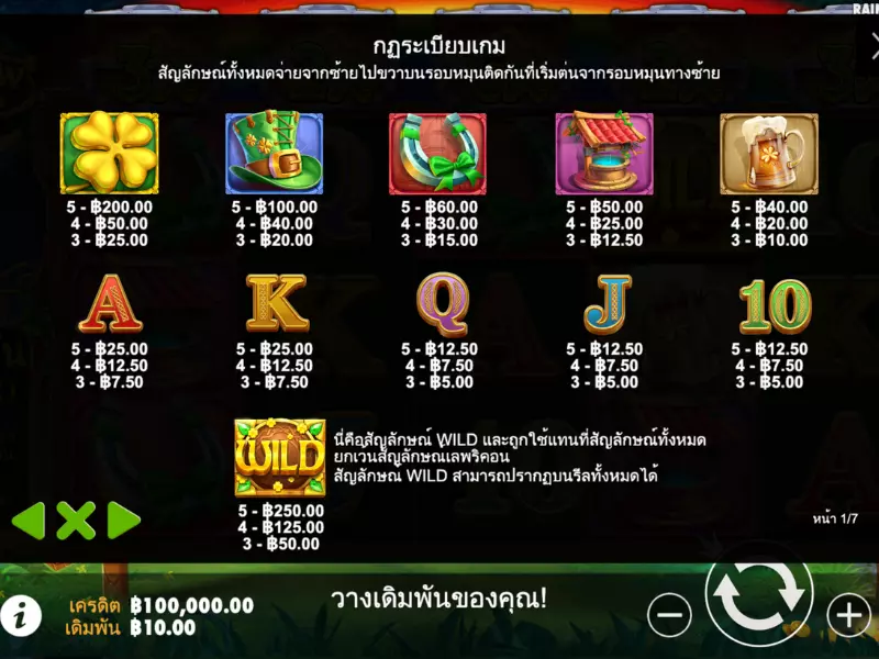 สุ่มตัวคูณกับกฎเรนโบว์โกลด์ Fun88โอกาสชนะสูง เรนโบว์โกลด์ Fun88